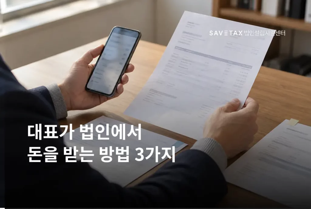 사무실에서 스마트폰 화면과 지급 관련 서류를 비교하는 사람의 손